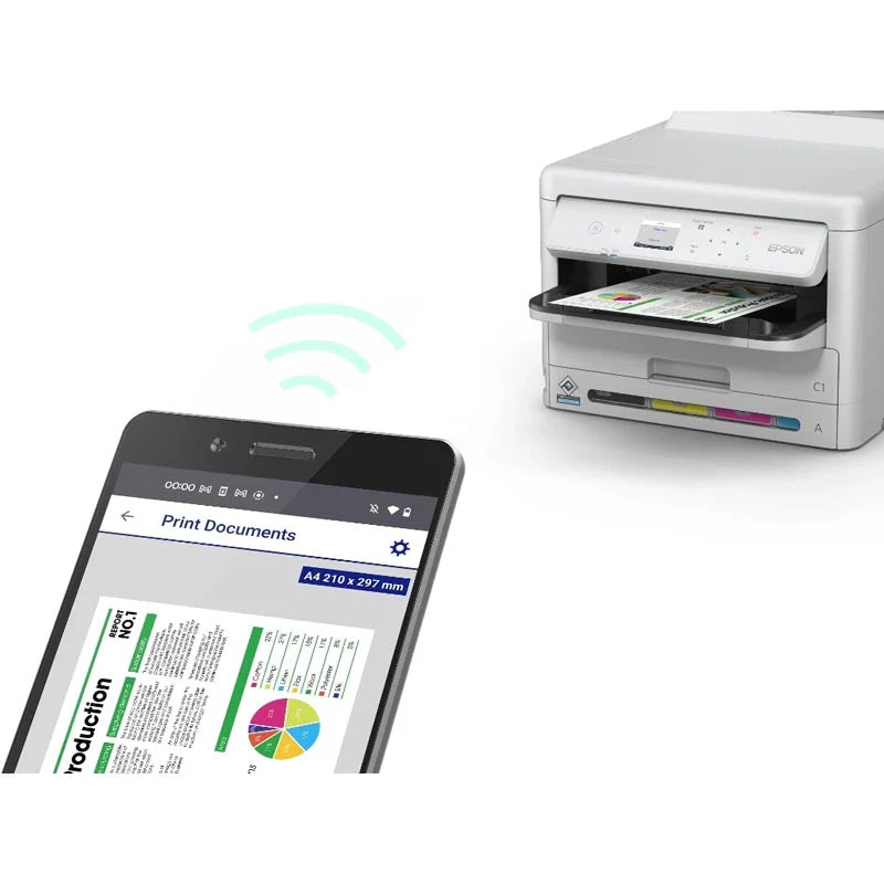Epson WorkForce Pro WF-C5390 A4 Colour Inkjet Printer - Image 4