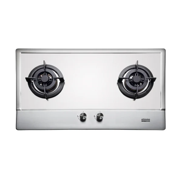 EuropAce EBH3280ETG/EBH3280ELPG 80cm Built-In Stainless Steel Gas Hob (2burner) - Image 2