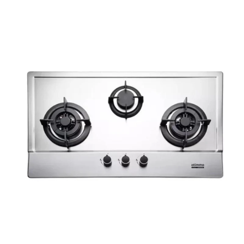 Europace Otimmo EBH3391UTG 3 Burner 90cm Slim Built-in Gas Hob Cooker (Stainless Steel) - Image 2