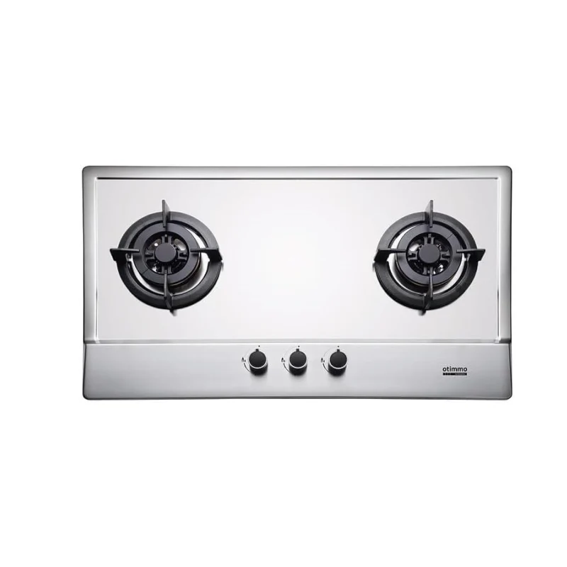 Europace ECH2101S 90cm S/Steel Slim Hood + EBH3291U Otimmo 2 Burner 90cm Stainless Steel Hob - Image 2