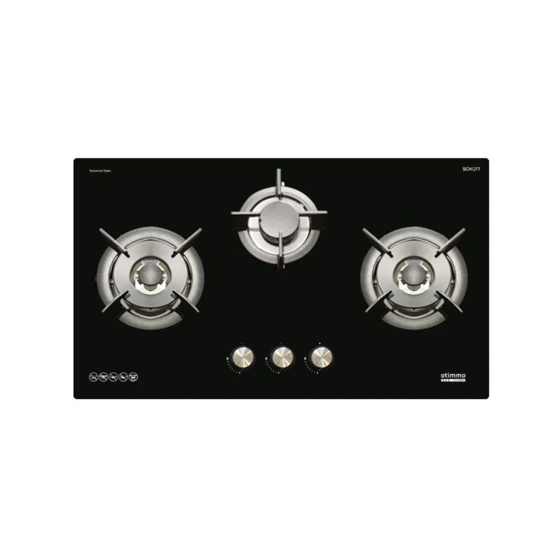 Europace ECH3121S 90cm Deluxe S/Steel Slim Hood + EBH6391S 3 Burner 90cm Slim Hob (Schott Glass) - Image 2