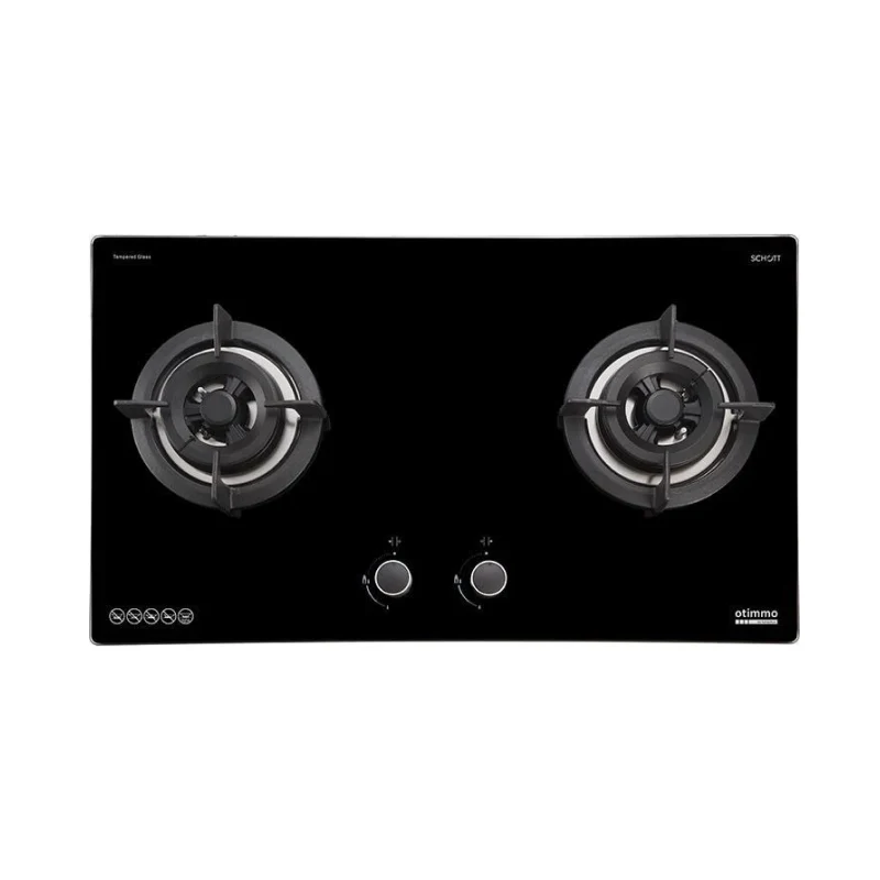 Europace ECH3121S 90cm Deluxe S/Steel Slim Hood + EBH6291S 2 Buners 90cm Slim Hob (Schott Glass) - Image 2