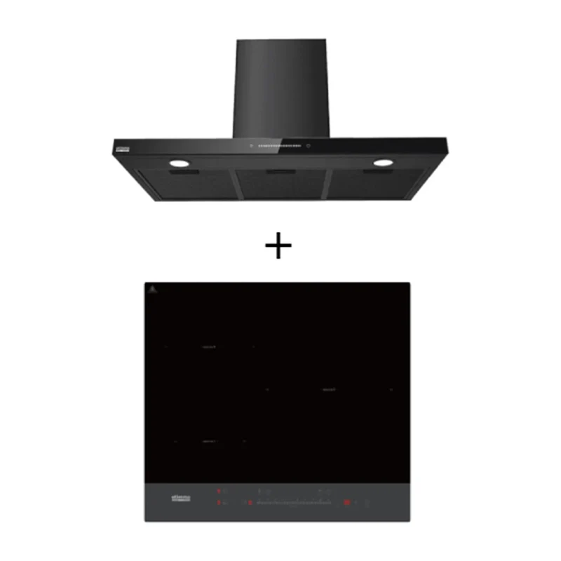 Europace ECH9128A 90cm Premium T-Chimney Hood Full + EIH5603E 5 Series 60cm Induction Hob - Image 2