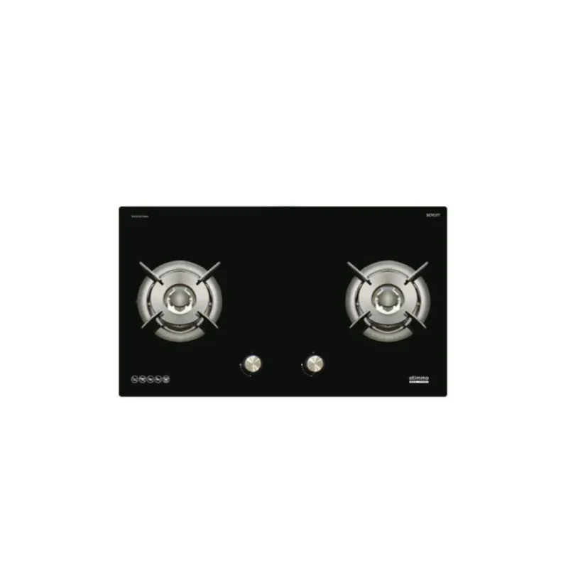 Europace ECH9188A 90CM Premium T-Chimney Hood + EBH6291S 2 Burner 90cm Gas Cooker Hob (Schott Glass) - Image 3