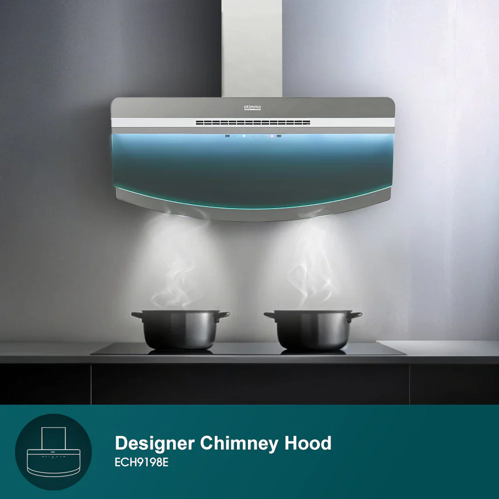 Europace ECH9198EBK 90cm 1400m3/h Designer Chimney Hood (Cool Breeze) - Image 3