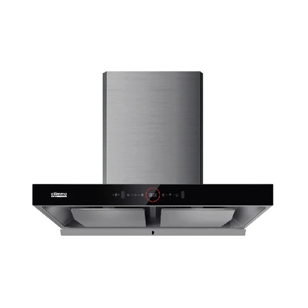 EuropAce ECH9208EBK 90cm 2000m3/h T-Shaped Chimney Hood + EIV5221V 75CM Built-in Induction Hob - Image 3