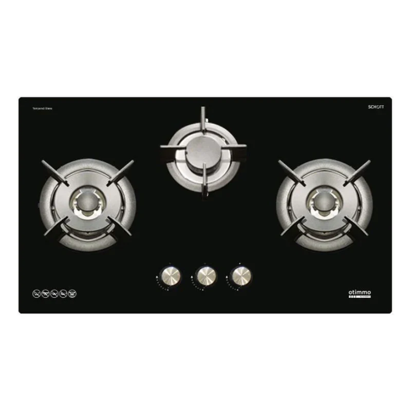 EuropAce ECH9208EBK 90cm 2000m3/h T-Shaped Chimney Hood + Europace EBH6381S LPG/TG 80cm Built-In Gas Hob (3burner) - Image 4