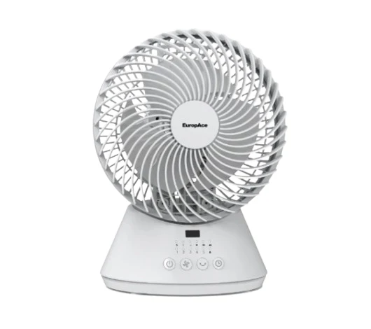 EuropAce EDF5631DWH 6” Deluxe DC Motor Desk Fan - Image 2
