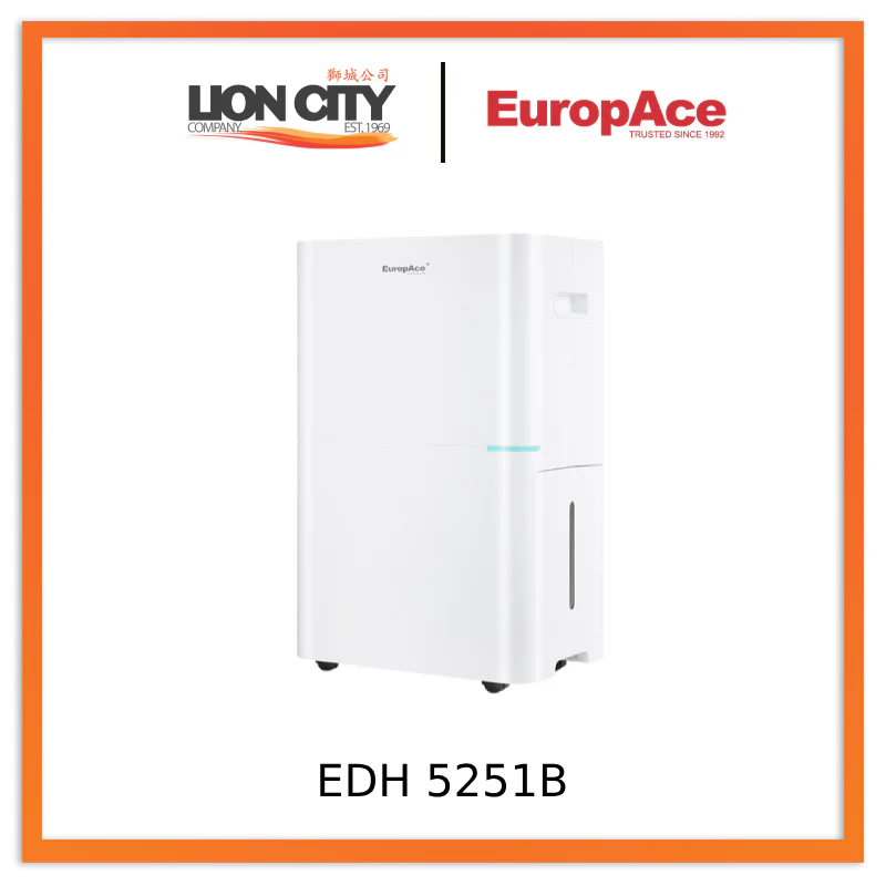 Europace EDH 5251B 4-IN-1 25L Dehumidifier with Air Purifier & Ionizer EDH5251BWH