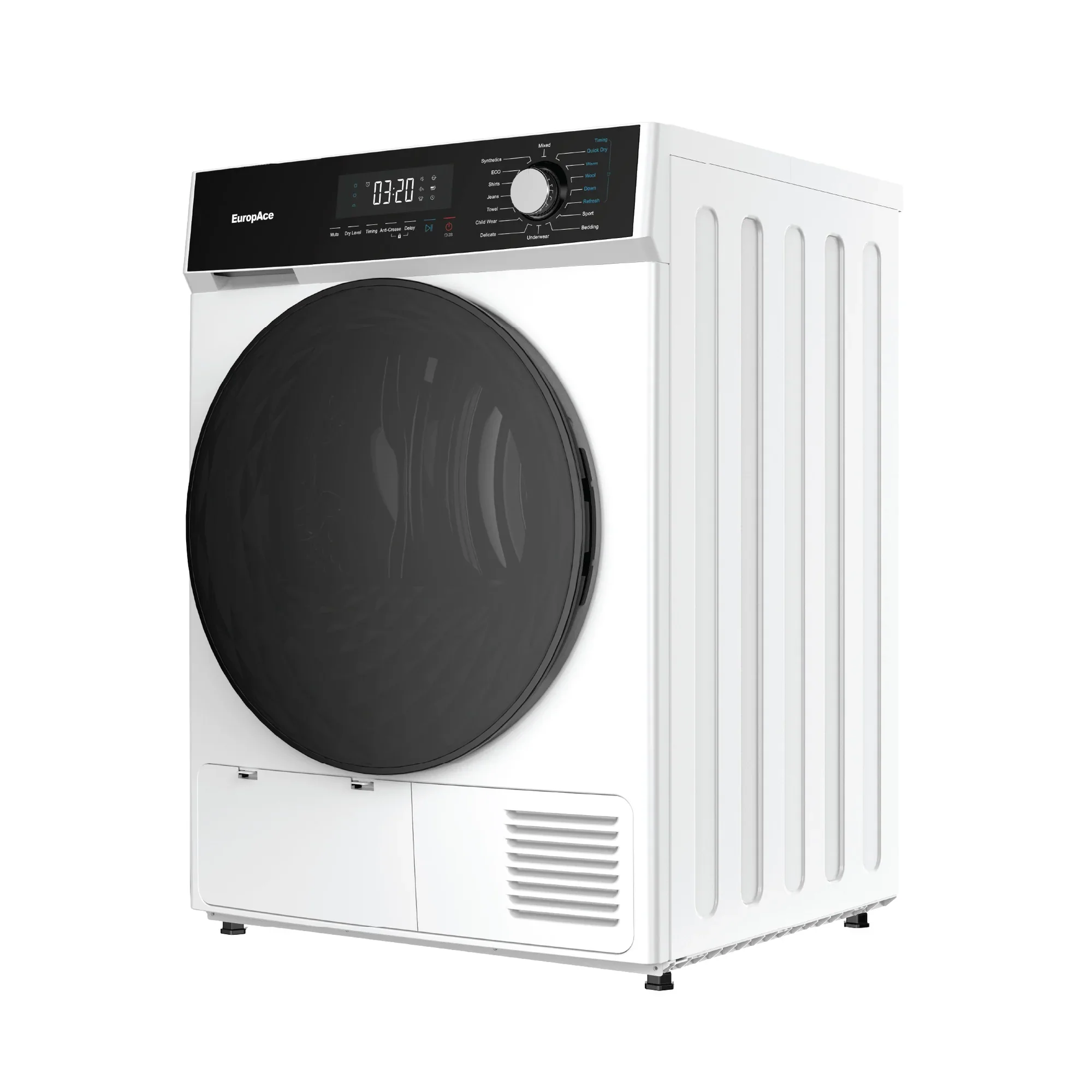EuropAce EDY8900EGM/EDY8900EWH 9KG Heat Pump Dryer 5 Ticks Energy Saving Efficiency - Image 8