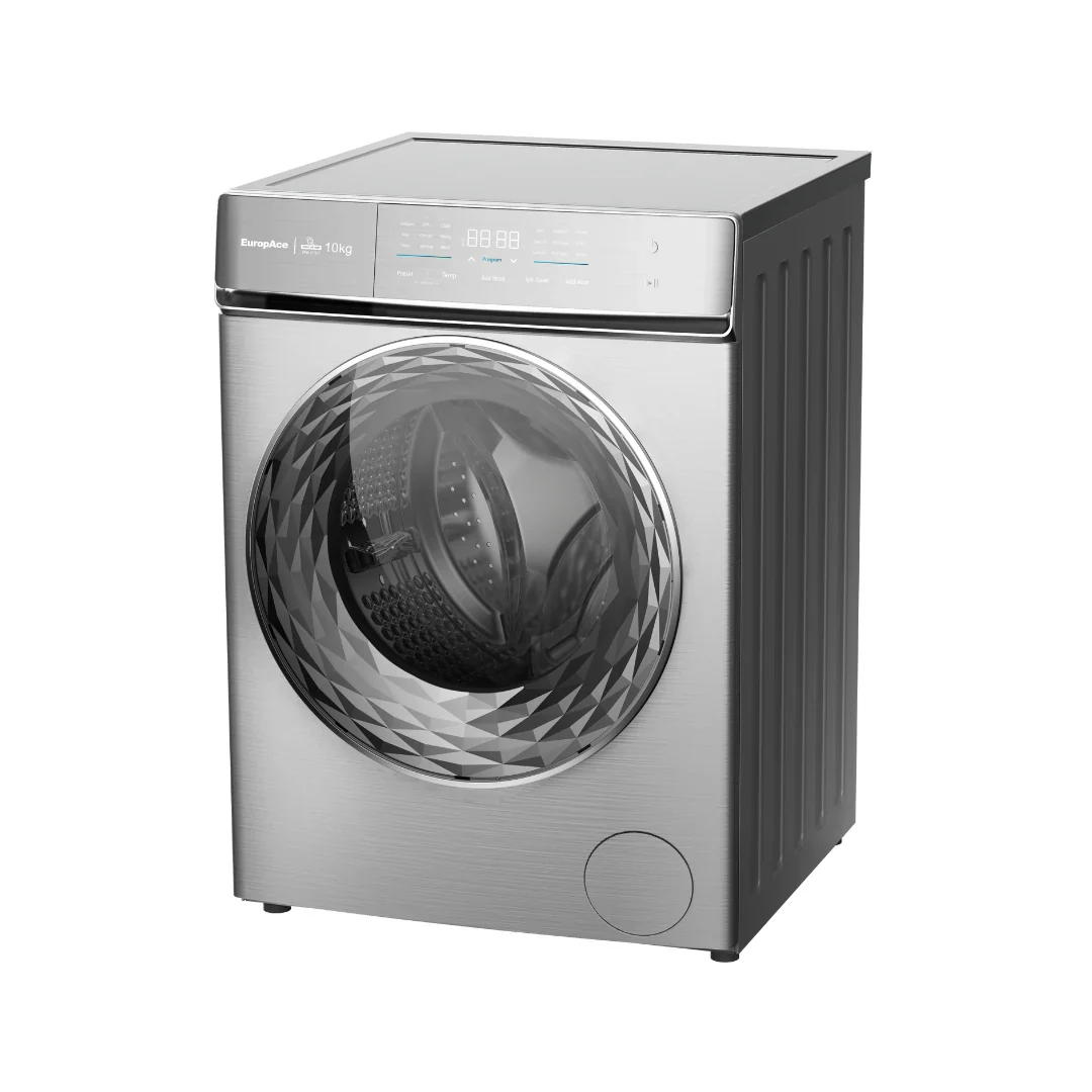 EuropAce EFW 9102Y 10 Kg Front Load Washing Machine EFW9102Y + EuropAce EDY5801B 8kg Vented Dryer EDY 5801B - Image 7