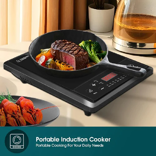 EuropAce EIC2201DBK 2000W Portable Induction Cooker - Image 3
