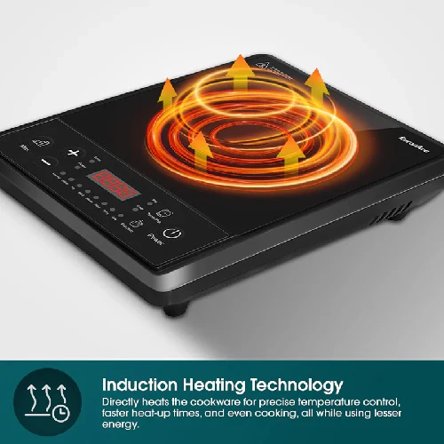 EuropAce EIC2201DBK 2000W Portable Induction Cooker - Image 7
