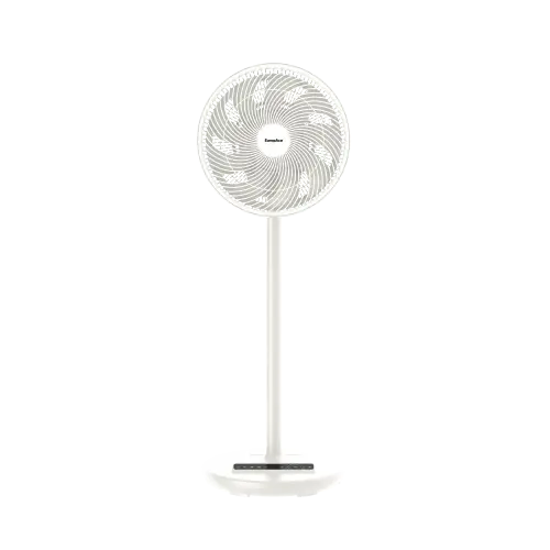 Europace ELF7128DWH/ELF7128DWD 12” Portable DC High Velocity Fan w Ambient Light (Power Bank Compatible), 3D Oscillation, Easy Clean - Image 2