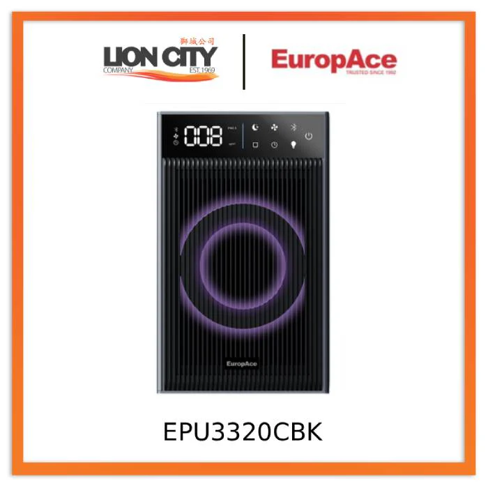 Europace EPU 3320C PLAY Series 4-in-1 Air Purifier EPU3320CBK/PK/WH
