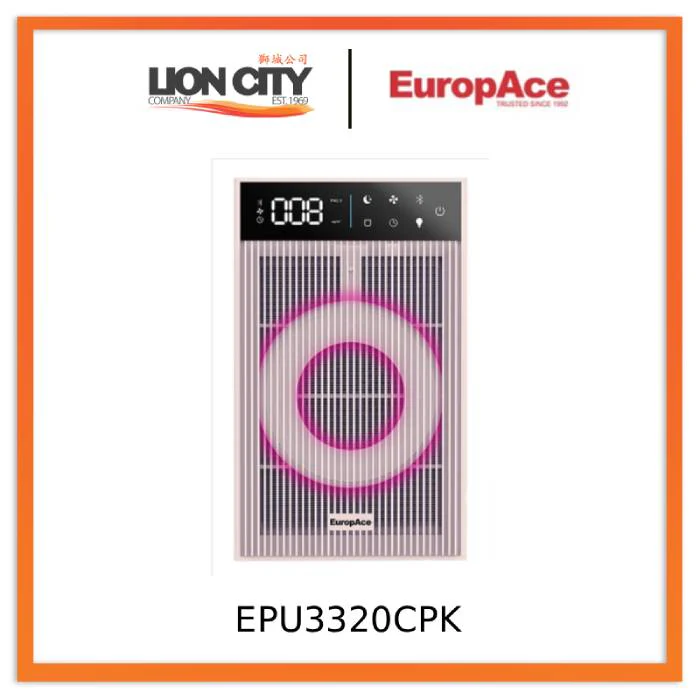 Europace EPU 3320C PLAY Series 4-in-1 Air Purifier EPU3320CBK/PK/WH - Image 3