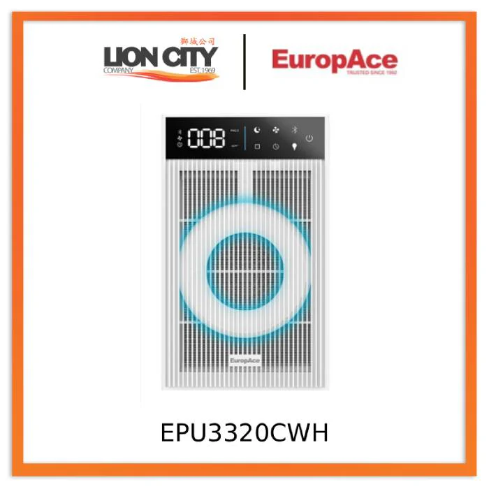 Europace EPU 3320C PLAY Series 4-in-1 Air Purifier EPU3320CBK/PK/WH - Image 5