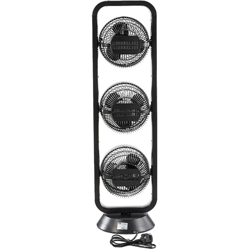 EUROPACE EQQ 7931S Trio Turbo Oscillating Fan (9”) - Image 3