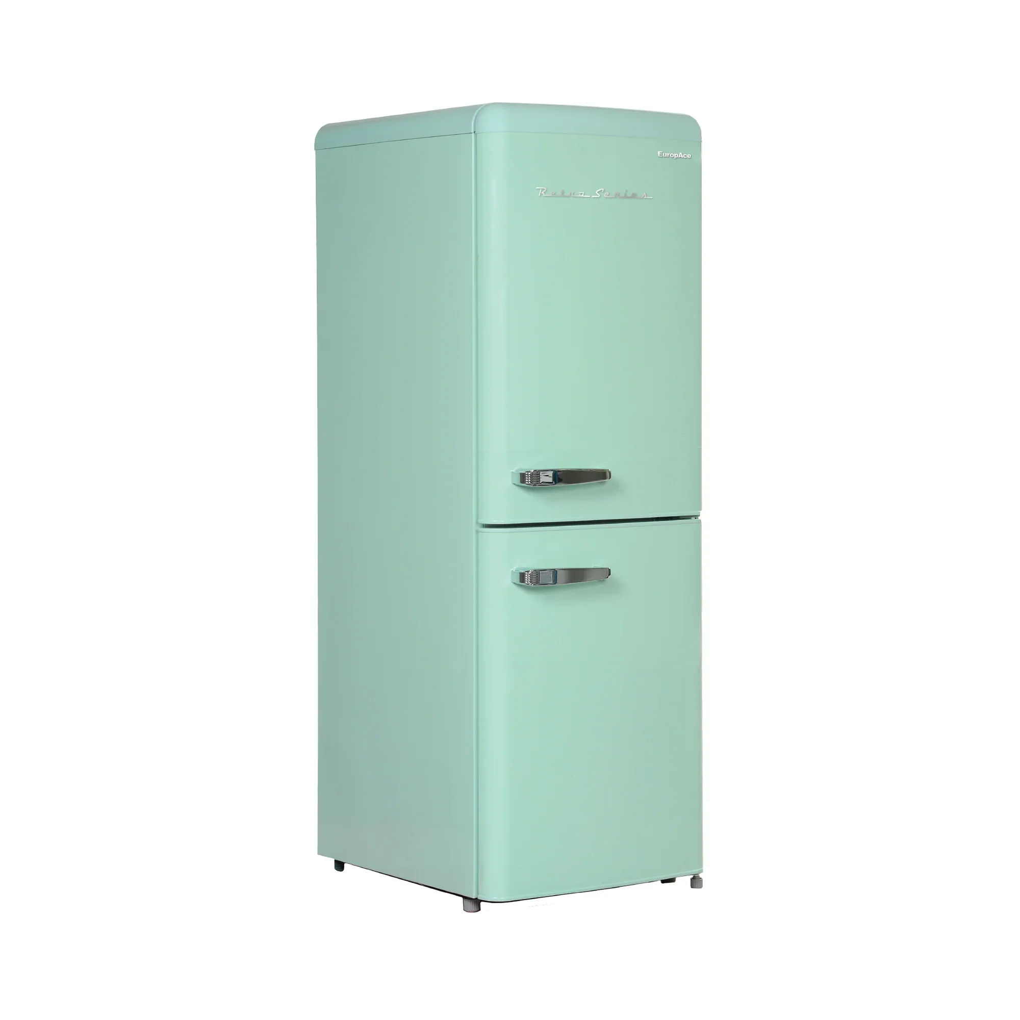 Europace ER7178AGN 170L Retro 2 Door Refrigerator in Pastel Green - Image 3