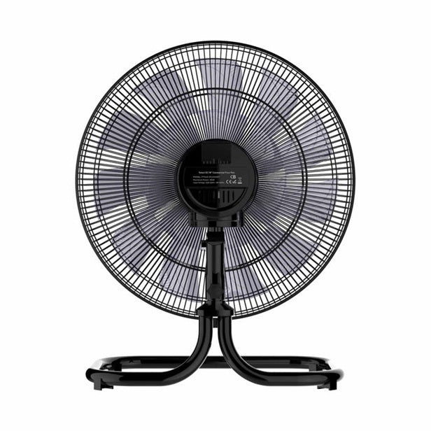 EuropAce ERC2183EFDCR 18-inch DC Circulator Floor Fan - Black - Image 3