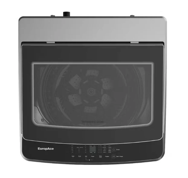 EuropAce ETW8101D 10KG Top Load Washer - Gun Metal ETW8101DGM - Image 4