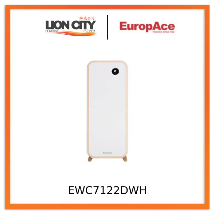 Europace EWC7122DWH/EWC7122DMT/EWC7122DBK LumiCool Series Wine & Beverage Chiller 48L
