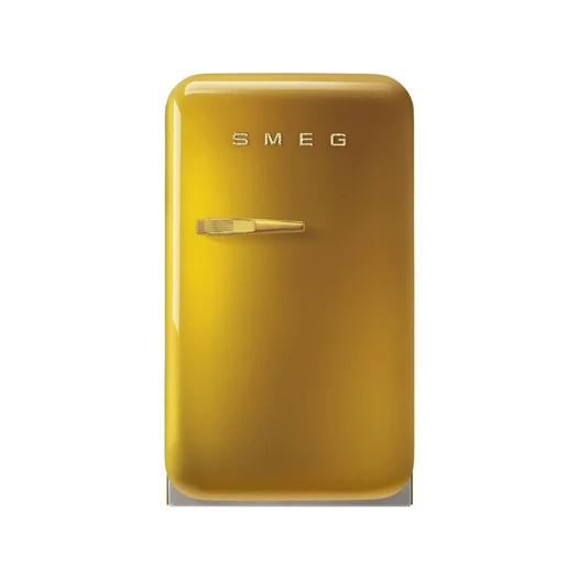 FAB5RDGO5 Retro Freestanding Fridge Gold
