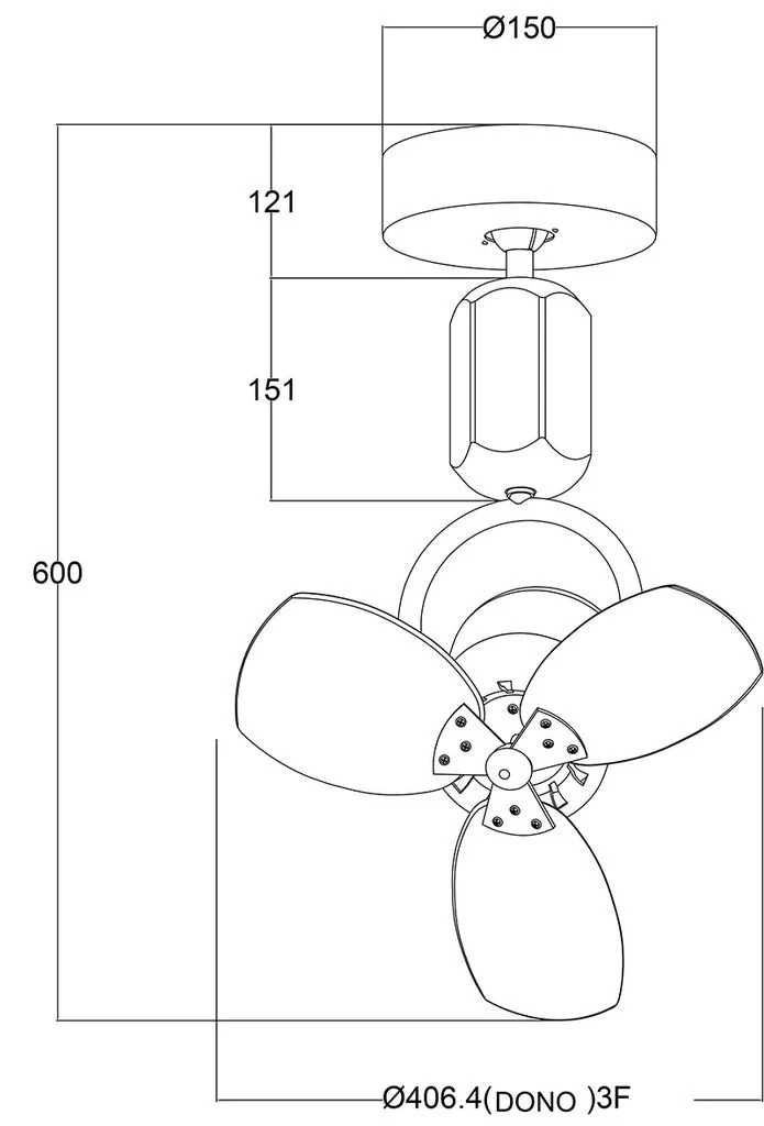 Fanco Dono 16" DC Wall/Corner Fan with Remote - Image 7