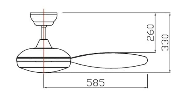 Fanco Girasol 46" 6-Blades DC Ceiling Fan With Remote - Image 5