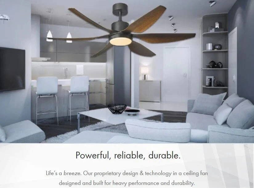 Fanco Heli 66" Madeira DC Ceiling Fan - Image 2