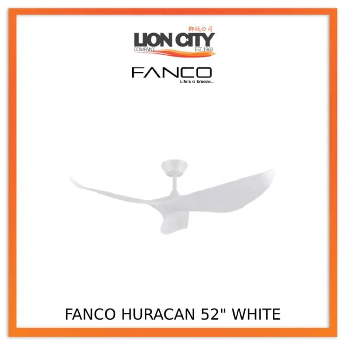 Fanco Huracan 52" DC Ceiling Fan Without Light - Image 2