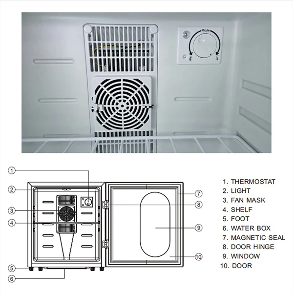 Farfalla FR-30L Thermoelectric 30L Mini Bar Chiller - Image 5