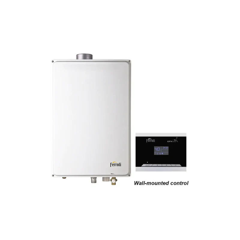 Ferroli GS 20 IE TG (I) Indoor Standalone Gas Water Heater - Image 2