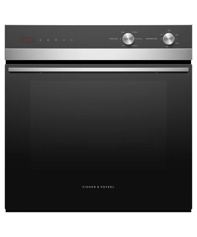 Fisher & Paykel OB60SC5CEX3 60cm 85L Built-In Oven 5 Functions Stainless Steel