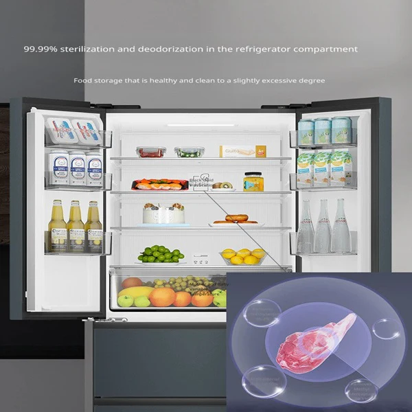 Haier BCD-411WLHFD7DC9U1 411L  French Door Inverter Frost-Free Refrigerator, Optimal Energy Efficiency - Image 5