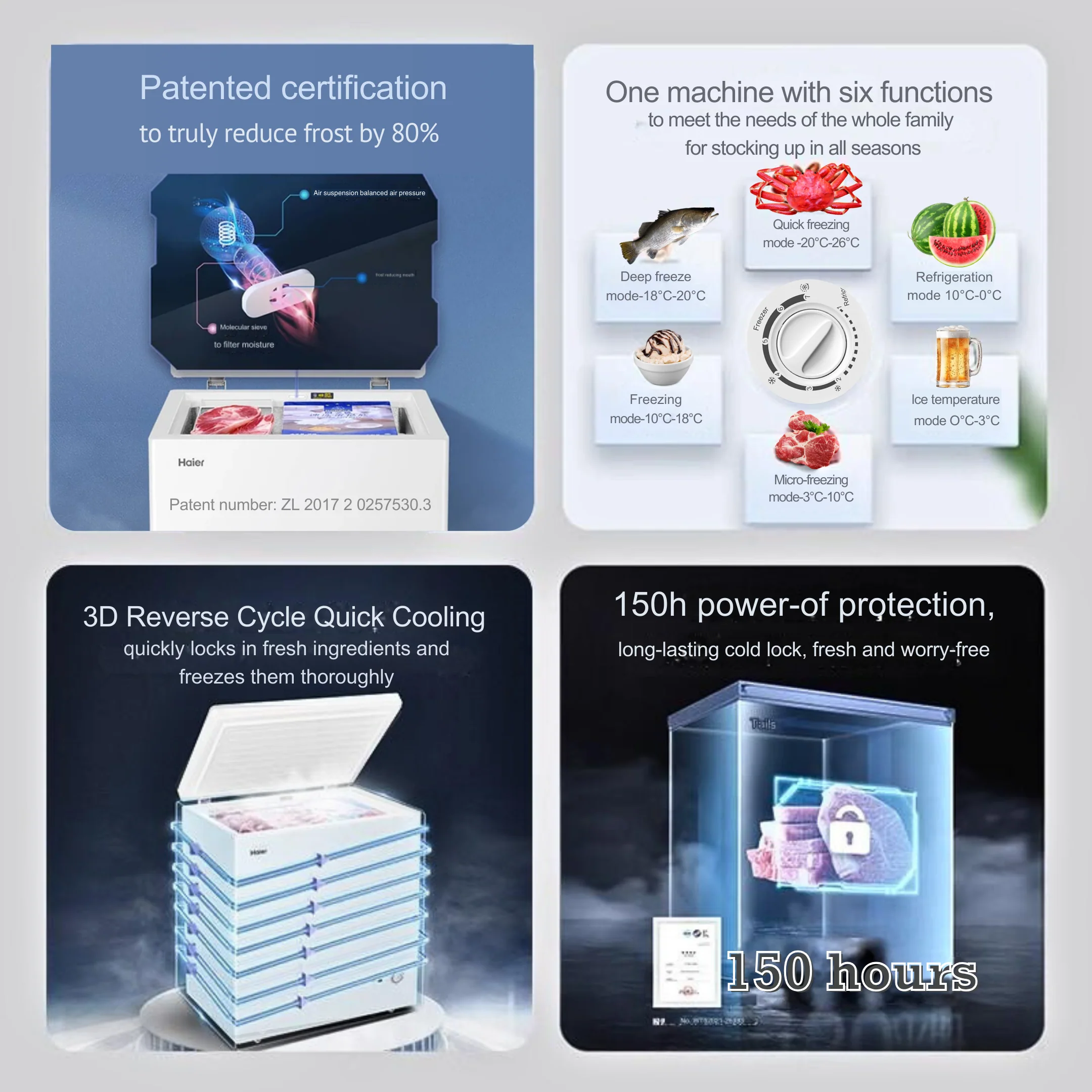 Haier BC/BD-200GHDT 200L Single Temperature Frost Chest Freezer 1Yr Warranty Commercial Use - Image 5