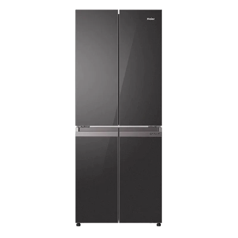 Haier BCD-406WLHTDEDSLU1 406L Cross Four-Door Inverter Refrigerator with Air-Cooled Crystal Glass Finish - Image 2