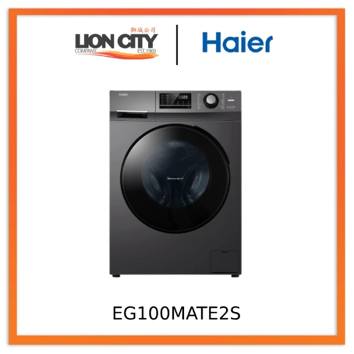 Haier EG100MATE2S 10kg Drum Washing Machine BLDC Direct Drive 1Yr Warranty Commercial Use 3pin Plug