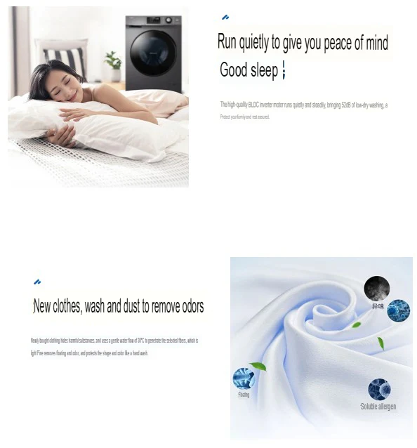 Haier EG100MATE2S 10kg Drum Washing Machine BLDC Direct Drive 1Yr Warranty Commercial Use 3pin Plug - Image 7