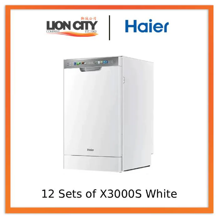 Pre-Order Haier X11S Double‑Sided 14‑Set Embedded Ultra‑Narrow Dishwasher Snow White - Image 7