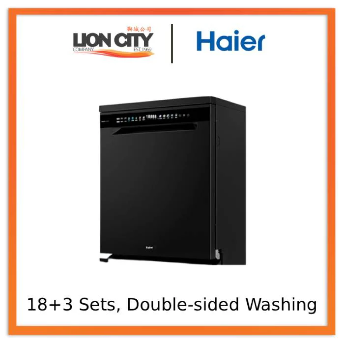 Pre-Order Haier X11S Double‑Sided 14‑Set Embedded Ultra‑Narrow Dishwasher Snow White - Image 9