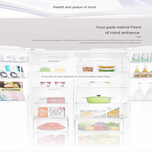Haier BCD-618WGLSSEDW9 (leader) Side by Side 618L Fridge White 1Yr Warranty Commercial Use - Image 4