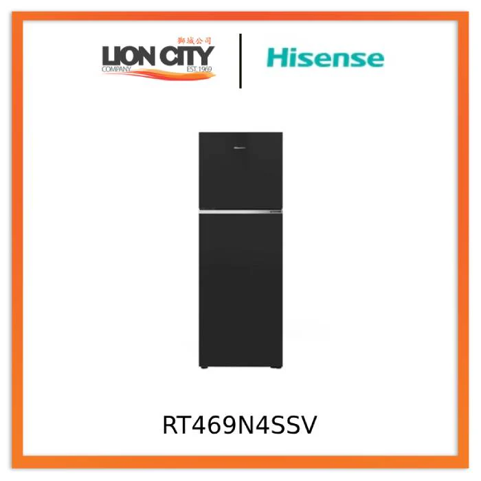 Hisense RT469N4SSV 2 Door Fridge