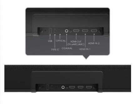 Hisense U5120G 5.1.2CH Soundbar With Wireless Subwoofer - Image 3