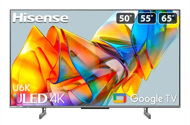 Hisense U6K 50" ULED 4K Google TV - Image 2