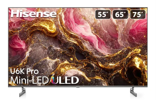 Hisense U6K Pro Mini-LED 55" ULED 4K Smart TV - Image 2