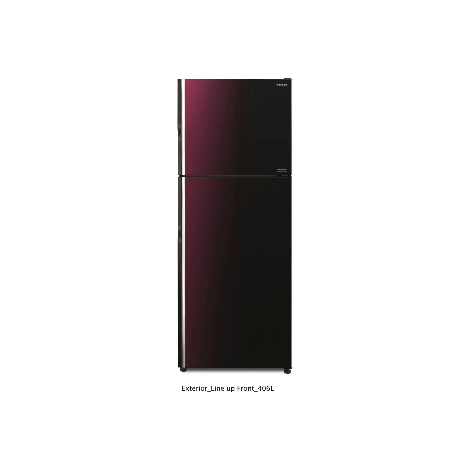 HITACHI 407L 2 DOOR FRIDGE R-VGX480PMS9-XRZ - Image 2