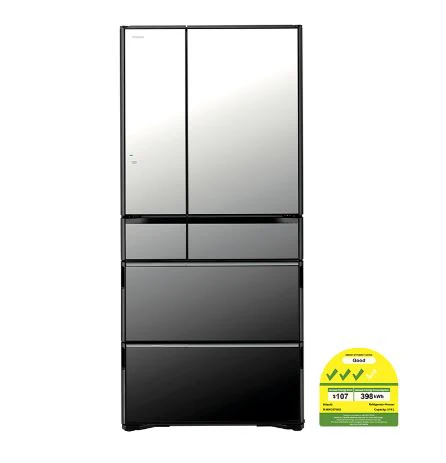 Hitachi R-WXC670KS-X 519L 6 Door Fridge (Made in Japan) - Image 2