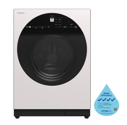 Hitachi BD-100GV Front Loading - Washer AI Wash, Inverter 10 kg, 1,600 RPM - Image 2