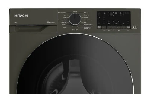 Hitachi BD-100YFVEM 10kg Front Loading Washer Steam & Hygiene Easy Iron Inverter - Image 3